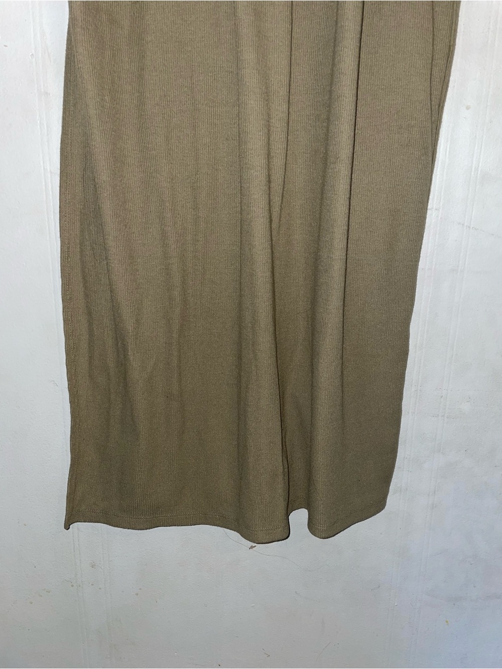 SO Green Ribbed Maxi Racerback Dress - Picture 3 of 7